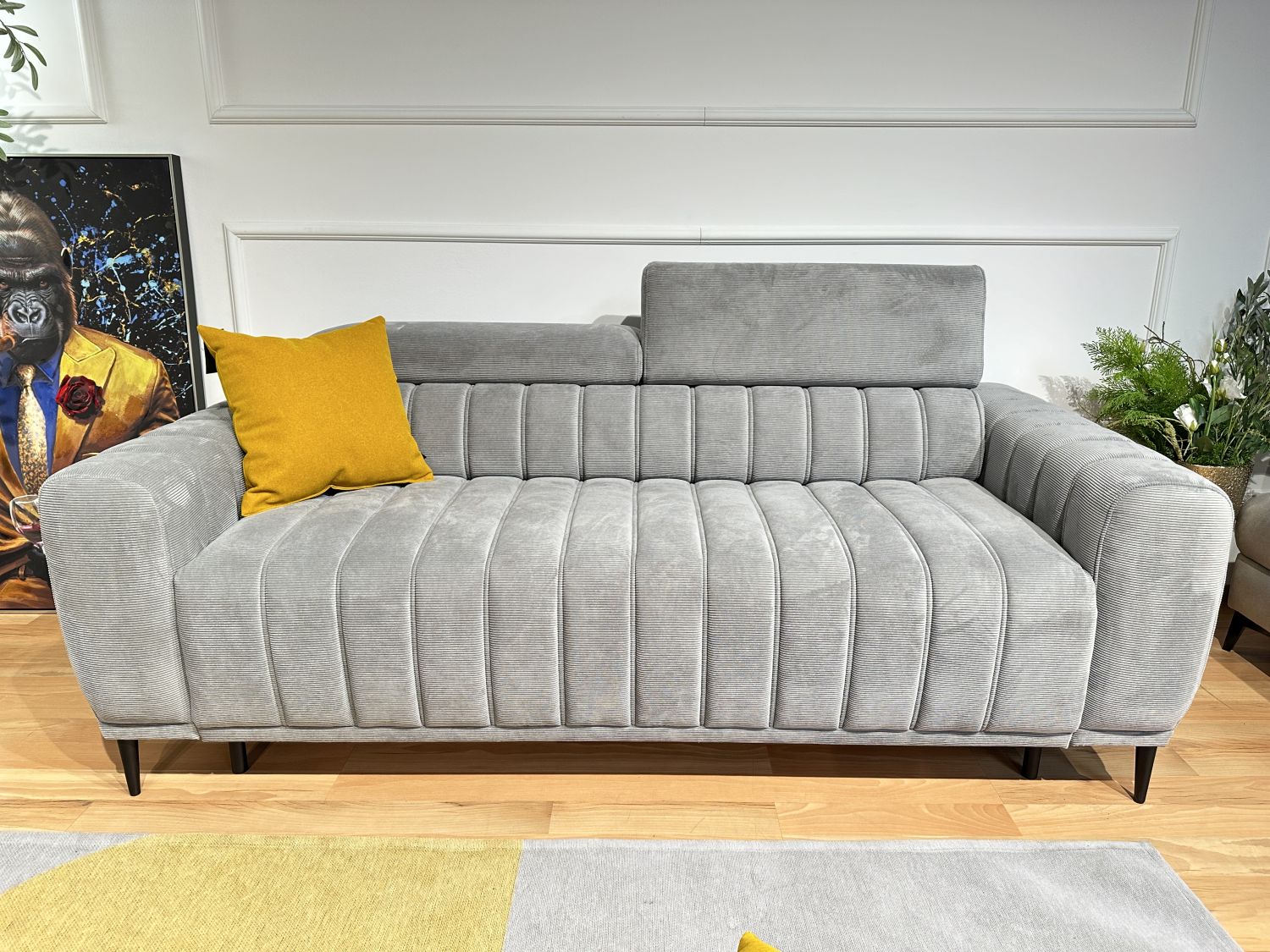 Sofa Gandi 120 z funkcją spania codziennego ze stelażem włoskim firmy Wersal
