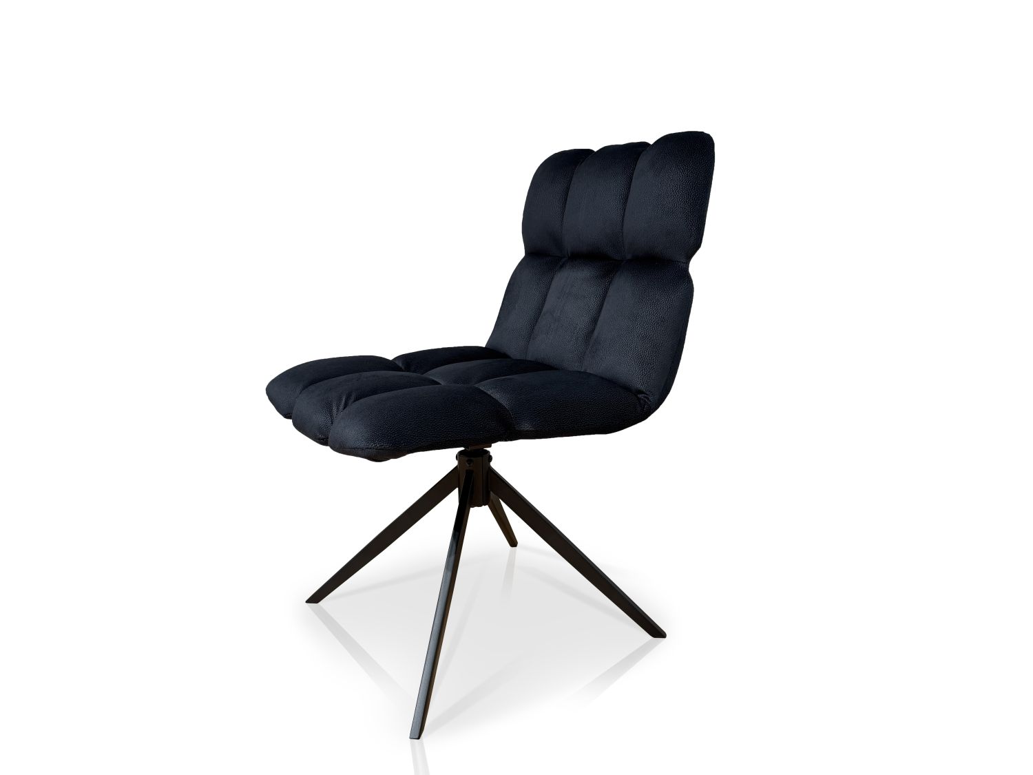 Krzesło pikowane obrotowe 360stopni z autopowrotem Plaza