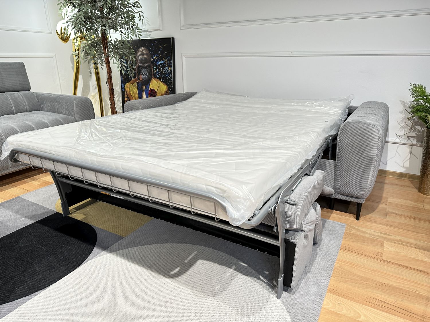 Sofa Gandi 120 z funkcją spania codziennego ze stelażem włoskim firmy Wersal