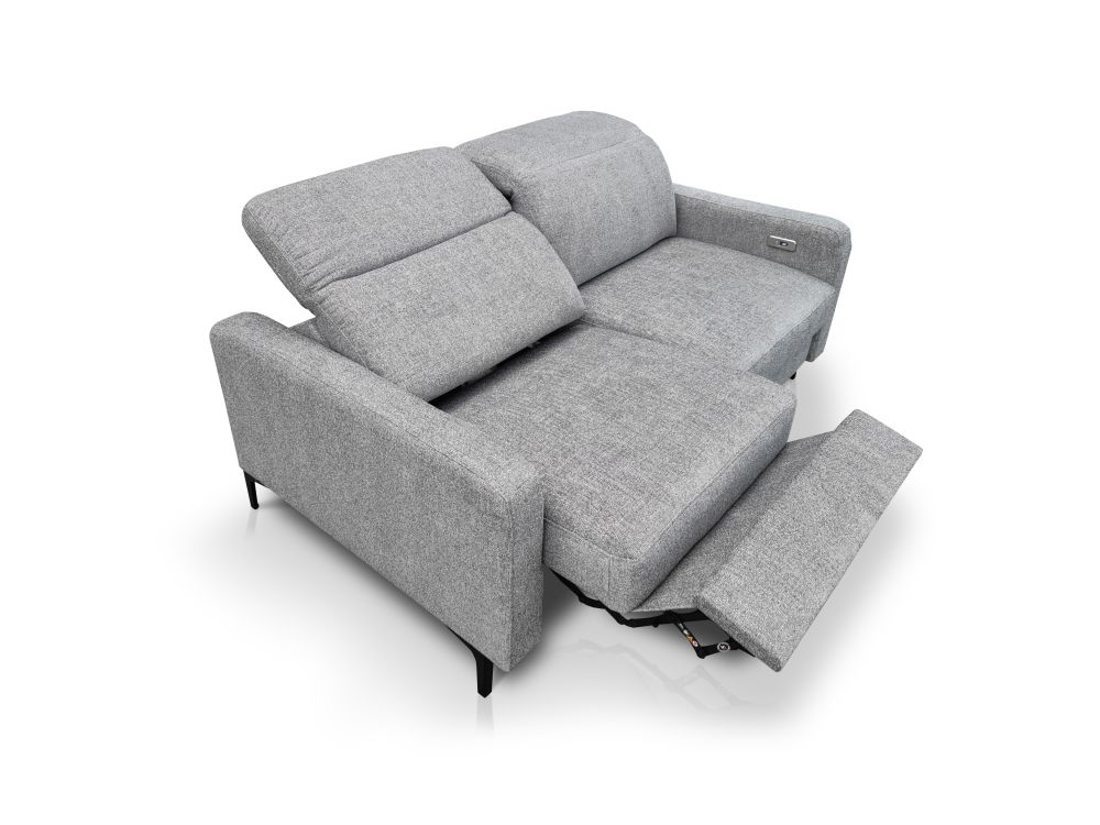 Verona sofa 3NELEL z funkcją relaks elektryczną do salonu wygodna na nóżkach