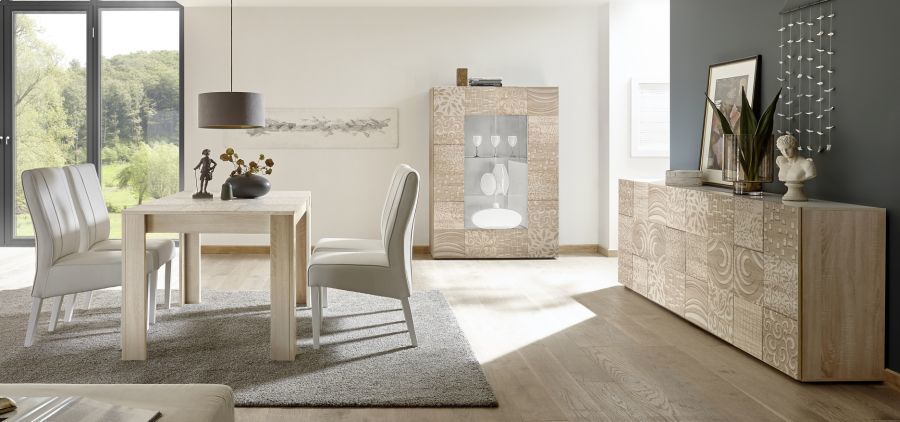Komoda 4D Laminat Dąb Sonoma MIRO 201583-09