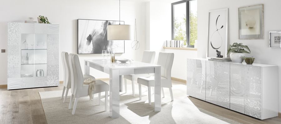 Witryna 2D Lakier Biały Połysk MIRO 209083-06