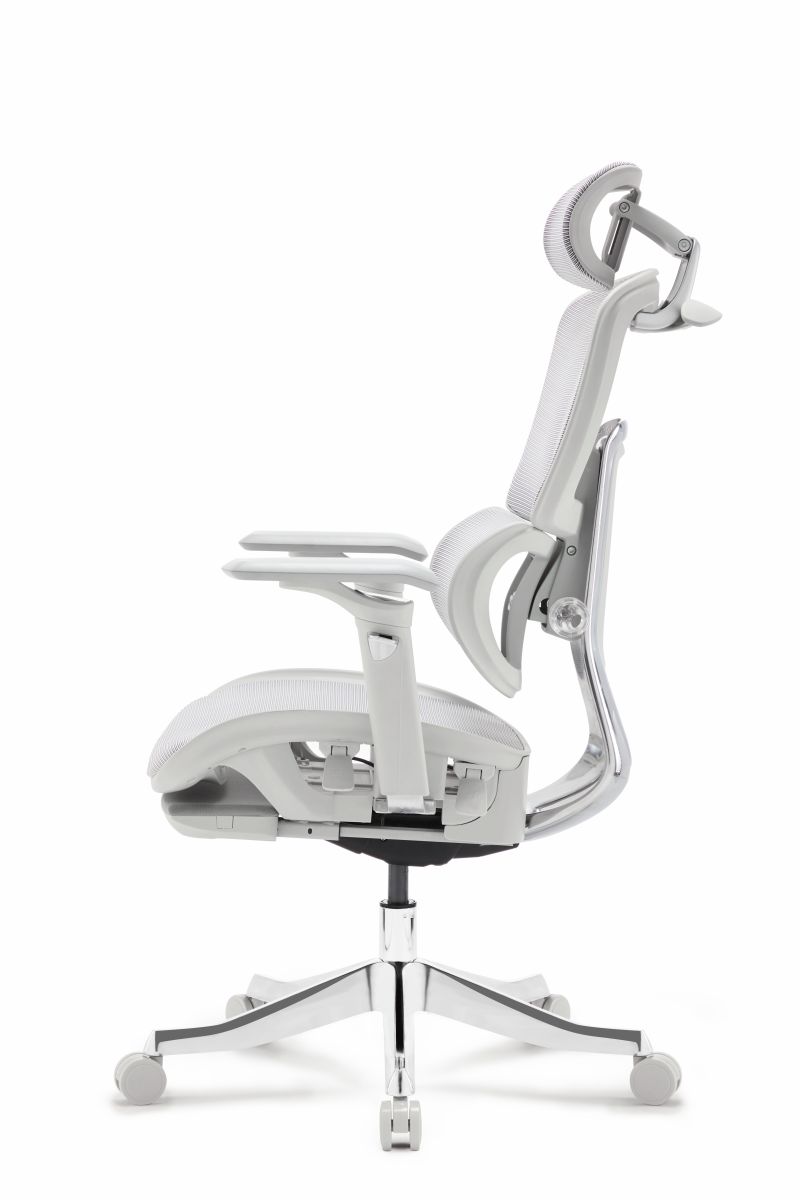 Fotel ergonomiczny biurowy ROXY szary  RC-1149E