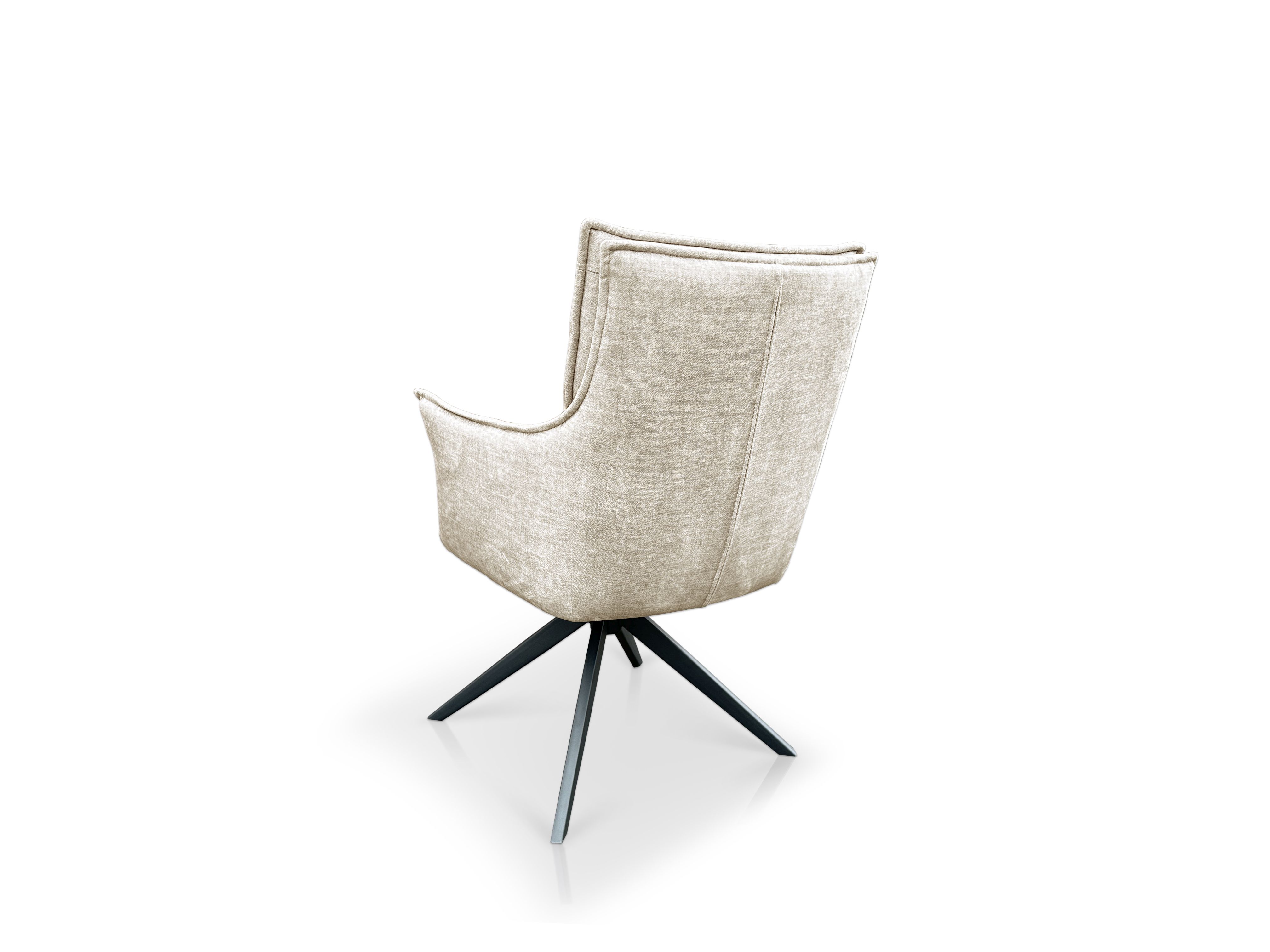Krzesło obrotowe Pietralux, z obrotowym siedziskiem 360st. Vogue 01 Cream