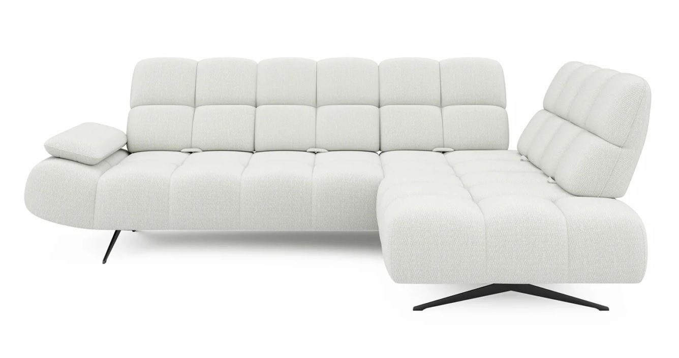 Narożnik z regulowaną głębokością siedziska Prado L Wersal 