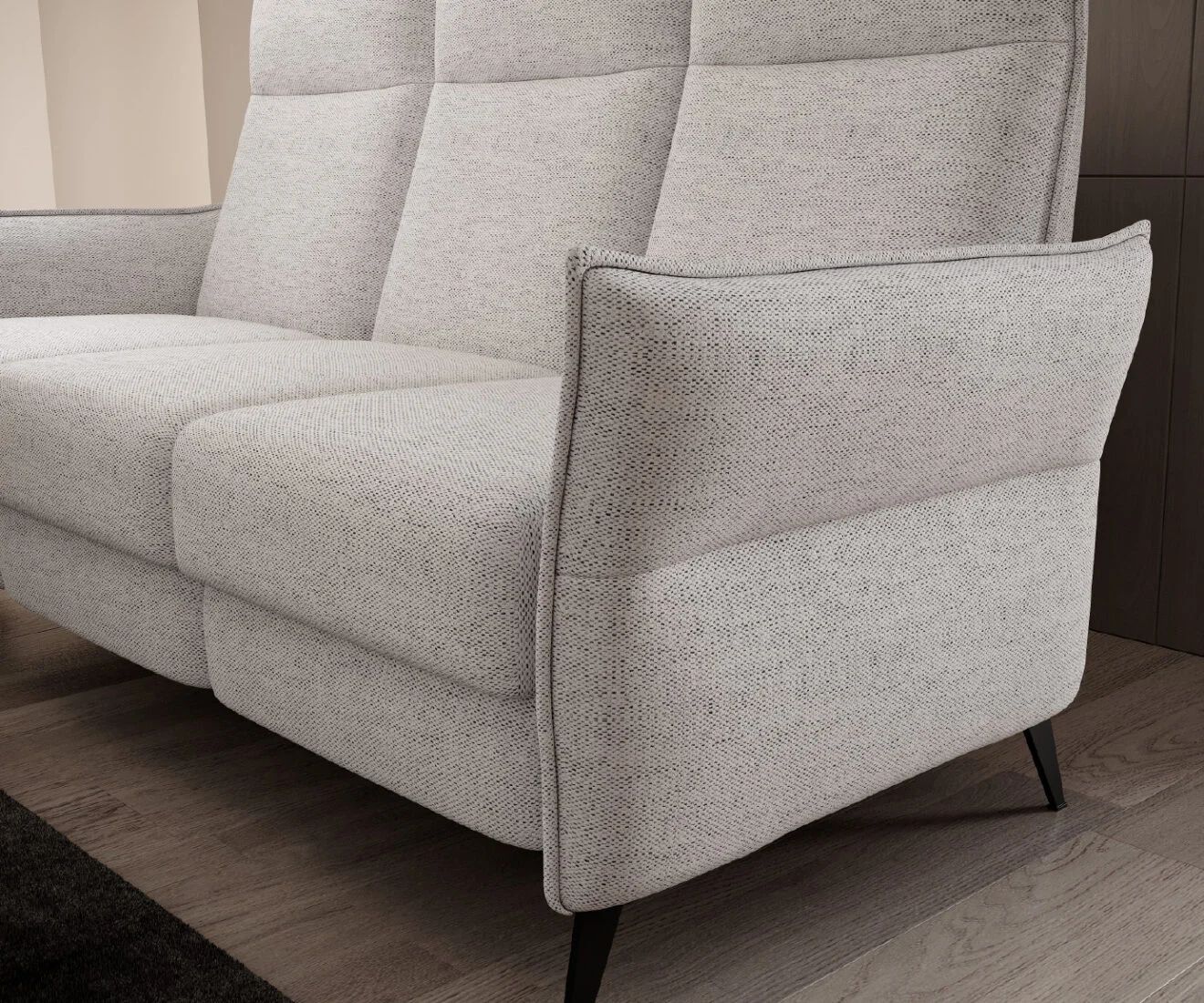 Sofa 3 Xavi 3 siedziska funkcja relaks manualna na wysokich nóżkach tk. Modesto