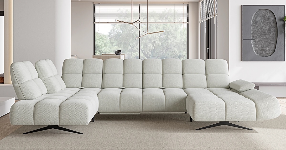 Narożnik z regulowaną głębokością siedziska Prado XL Wersal  