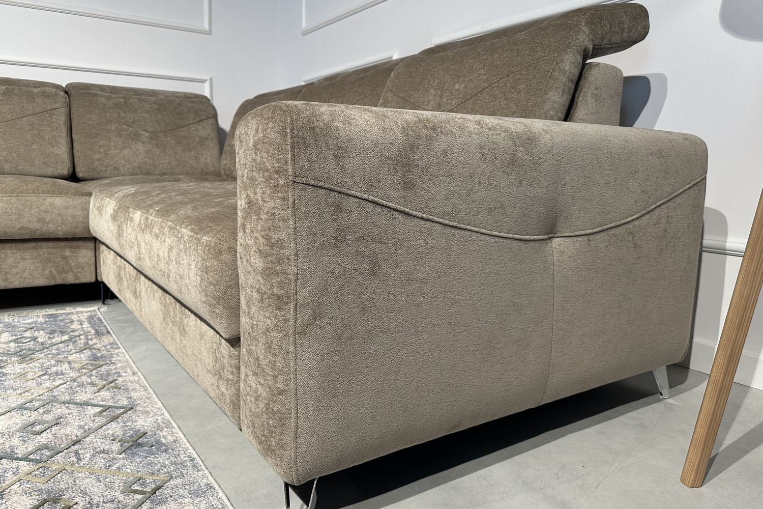 Narożnik z funkcją spania i przesuwanymi oparciami, Vocal Ideal Sofa