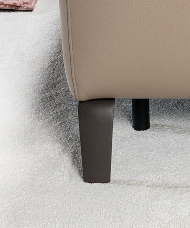 Sofa Tulipano z funkcją spania stelaż włoski z materacem BW2L/3RFO/BW2P Vero w nowoczesnym stylu