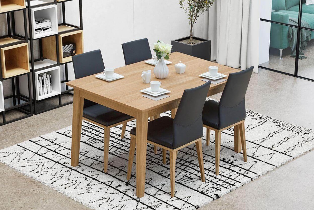 Stół rozkładany Slim 160x90 (+2x50) różne rozmiary