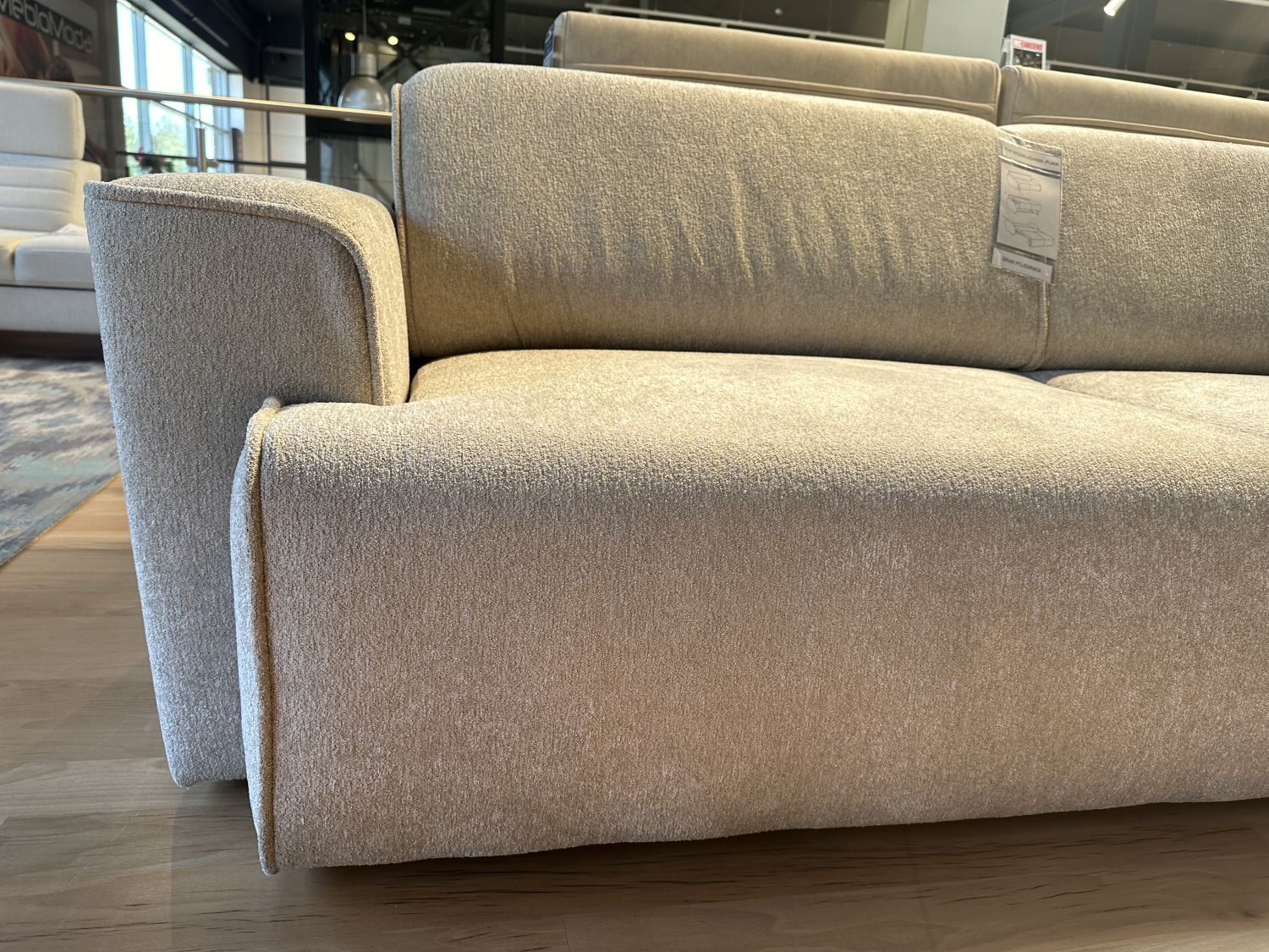 Sofa Loretto z funkcją spania typu Puma - przecena z ekspozycji -30%