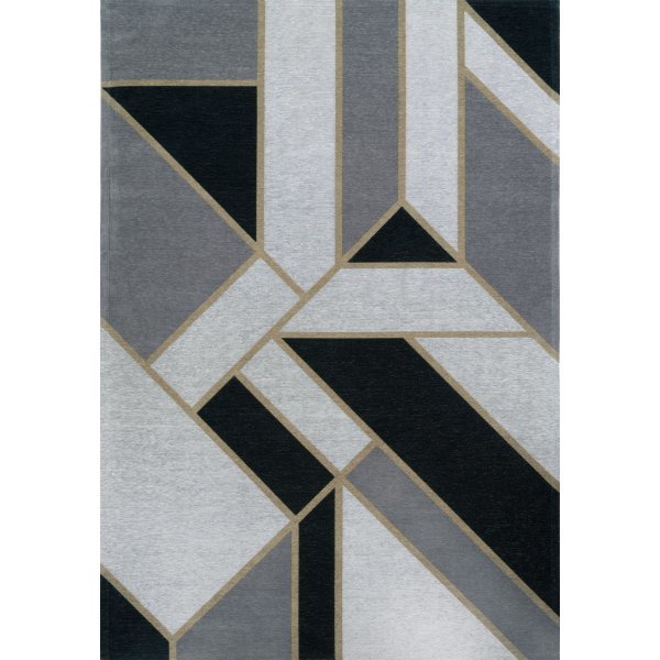 Dywan Gatsby Black 160X230, 200x300 Carpet Decor Art Deco Collection