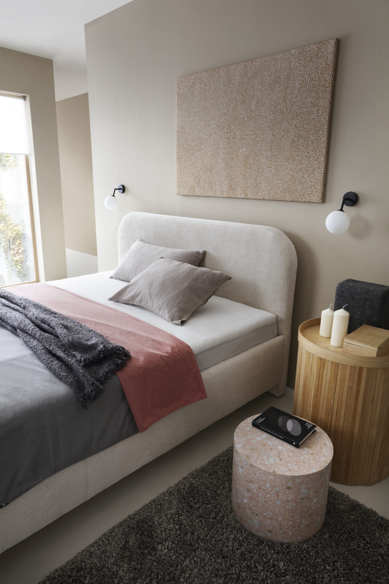 Łóżko Bendi z pojemnikiem i stelażem 140, 160 ,180x200 od Comforteo 