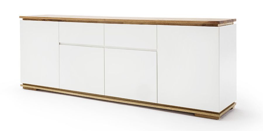 Komoda 4d2s 48451AW z kolekcji Chiaro biały mat Komoda 4d2s 48451AW z kolekcji Chiaro biały mat