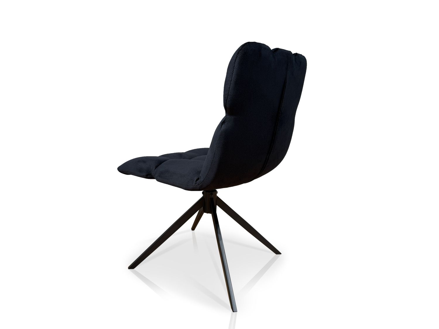 Krzesło pikowane obrotowe 360stopni z autopowrotem Plaza