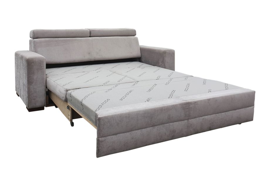 Otto 3R sofa rozkładana z pojemnikiem z regulowanymi zagłówkami