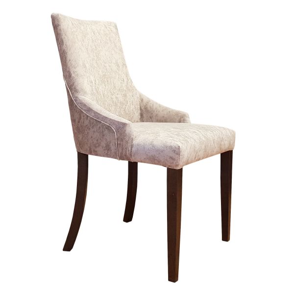 Minney gładkie krzesło w nowoczesnym stylu wygodne jadalnia nogi dab natura