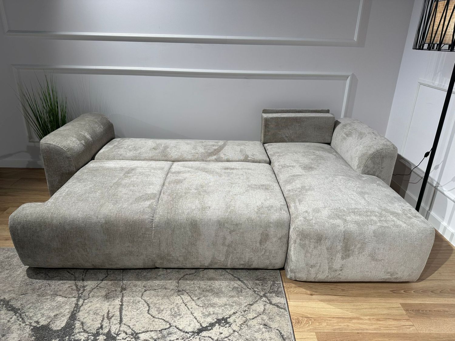 Narożnik rozkładany z pojemnikiem Nabu Comforteo