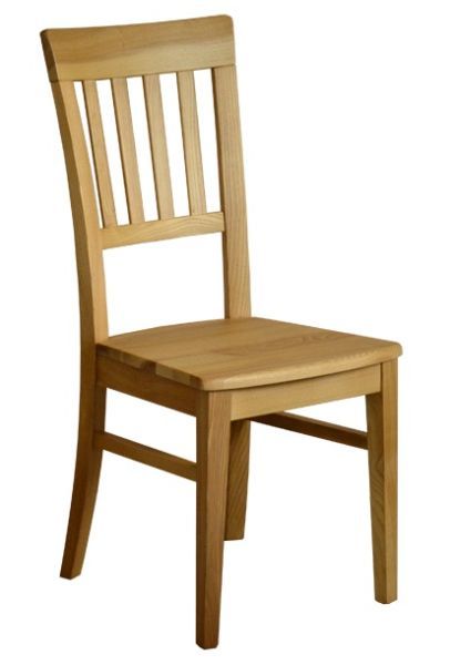 Krzesło Teresa lite drewno Twarde Siedzisko