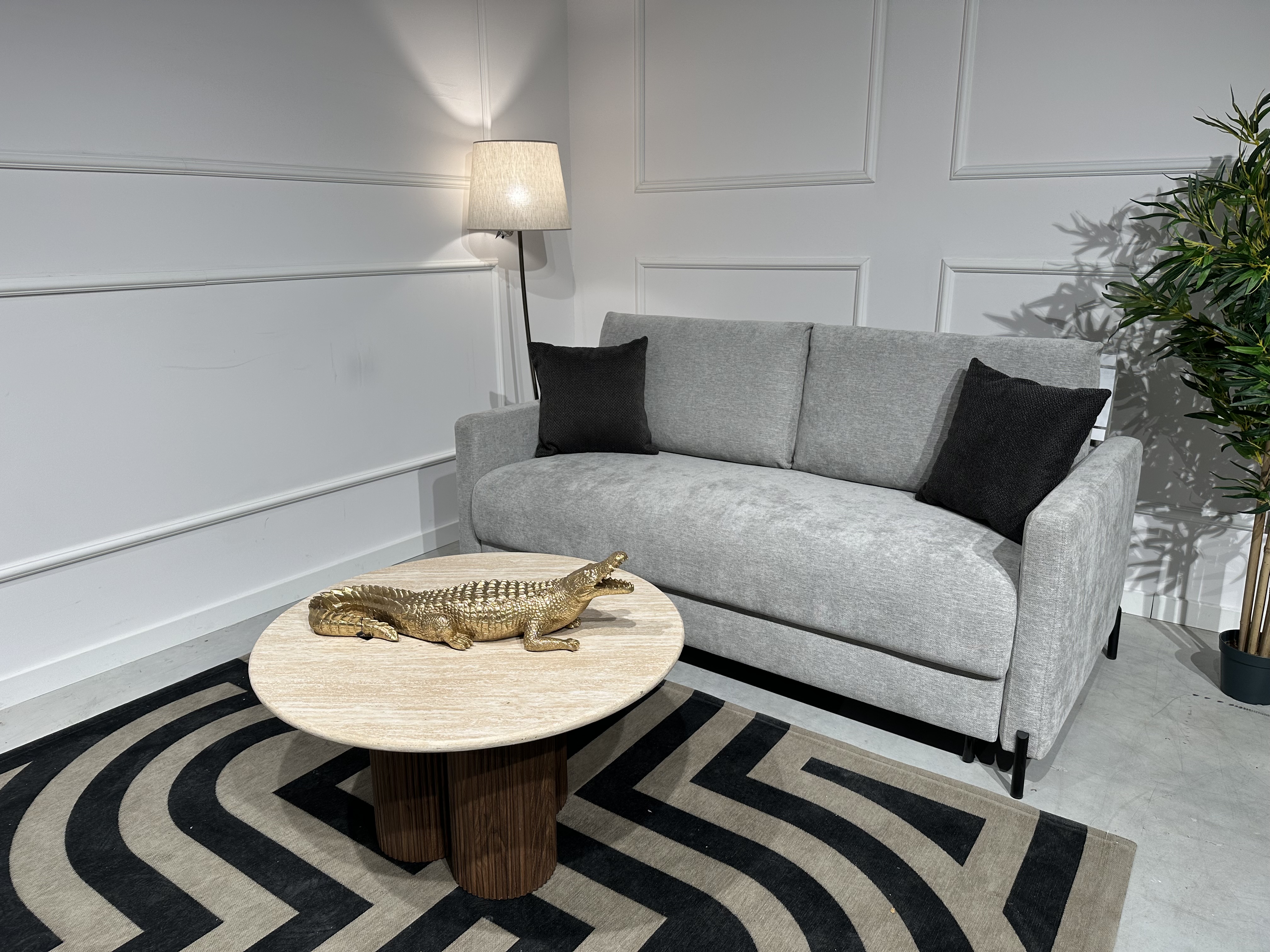 Sofa Baldi z funkcją spania PUMA i pojemnikiem na pościel od Zoya 3(160)FS