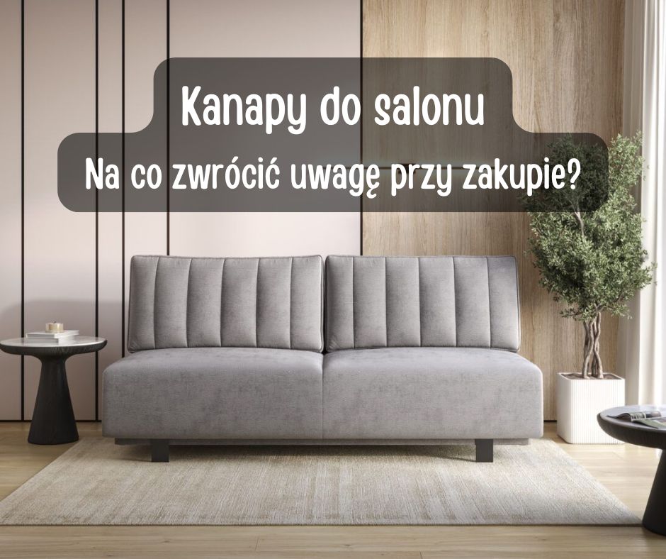 Kanapy do salonu - na co zwrocic uwage Kanapy do salonu - na co zwrocic uwage