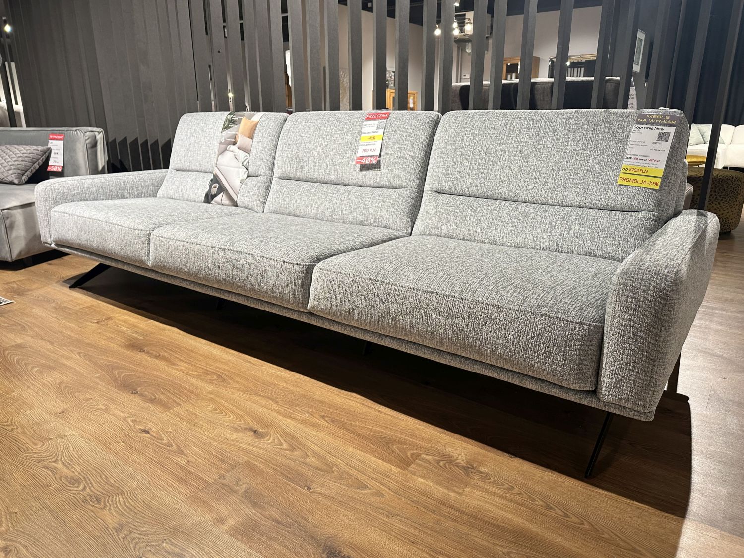 Sopranis New Zestaw Sofa 3,5 N + Sofa 3N wyprzedaż z ekspozycji -40%