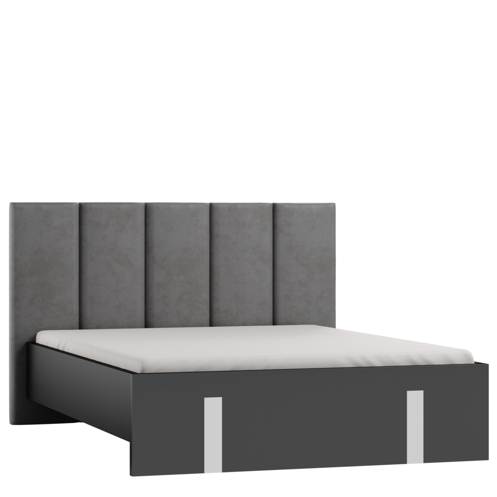 Łóżko CL12 pod materac 160x200 nowoczesne sypialnia Cromo