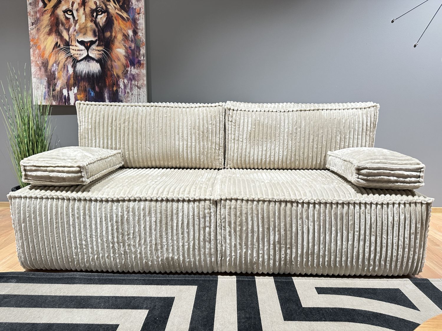 Kanapa rozkładana z pojemnikiem Porto II Top Line 