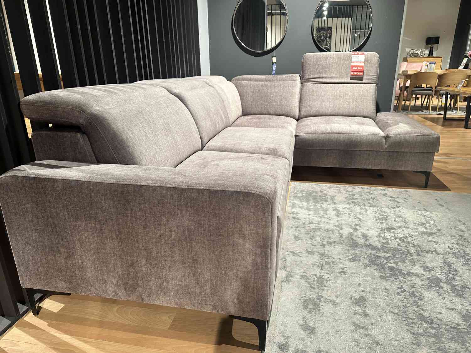 Narożnik z funkcją spania i pojemnikiem Verona W - przecena z ekspozycji - 20%