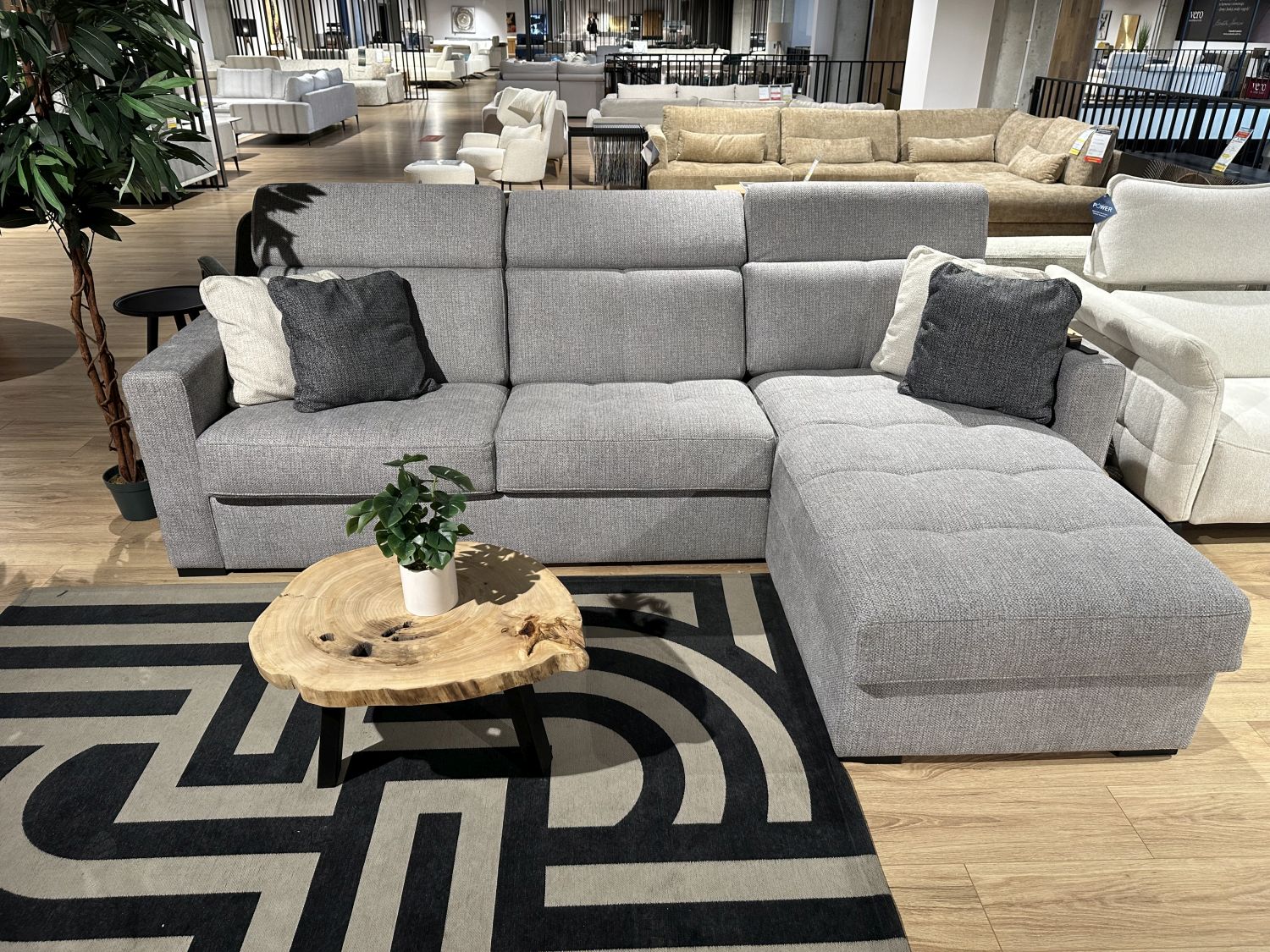 Narożnik rozkładany Nardo stelaż włoski i pojemnik Stella