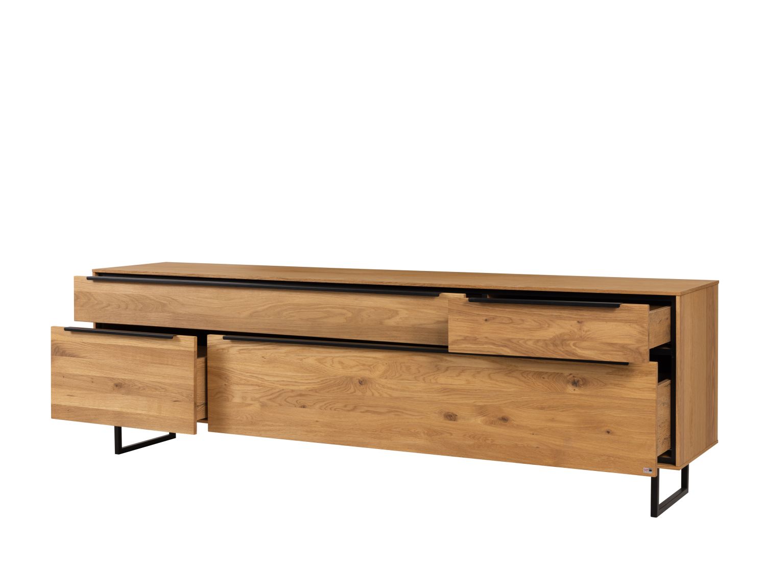 Szafka RTV duża dębowa Jackson 2642