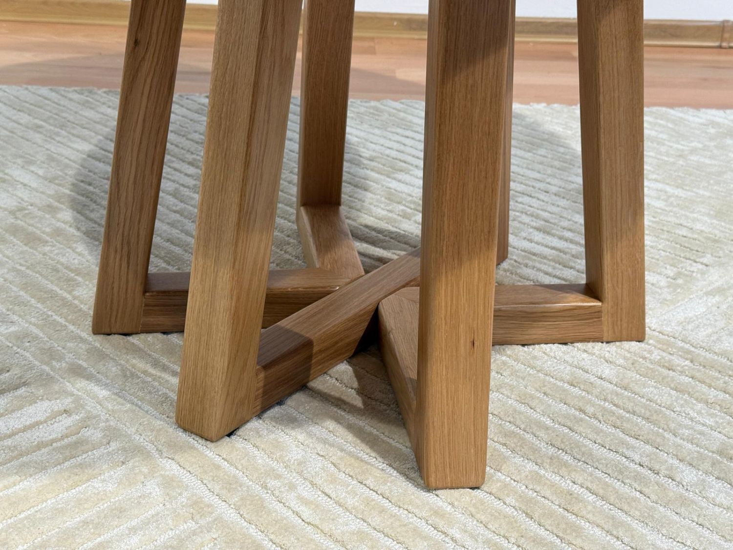 Stół okrągły rozkładany Till średnica 110, 130cm dąb Bomar Meble