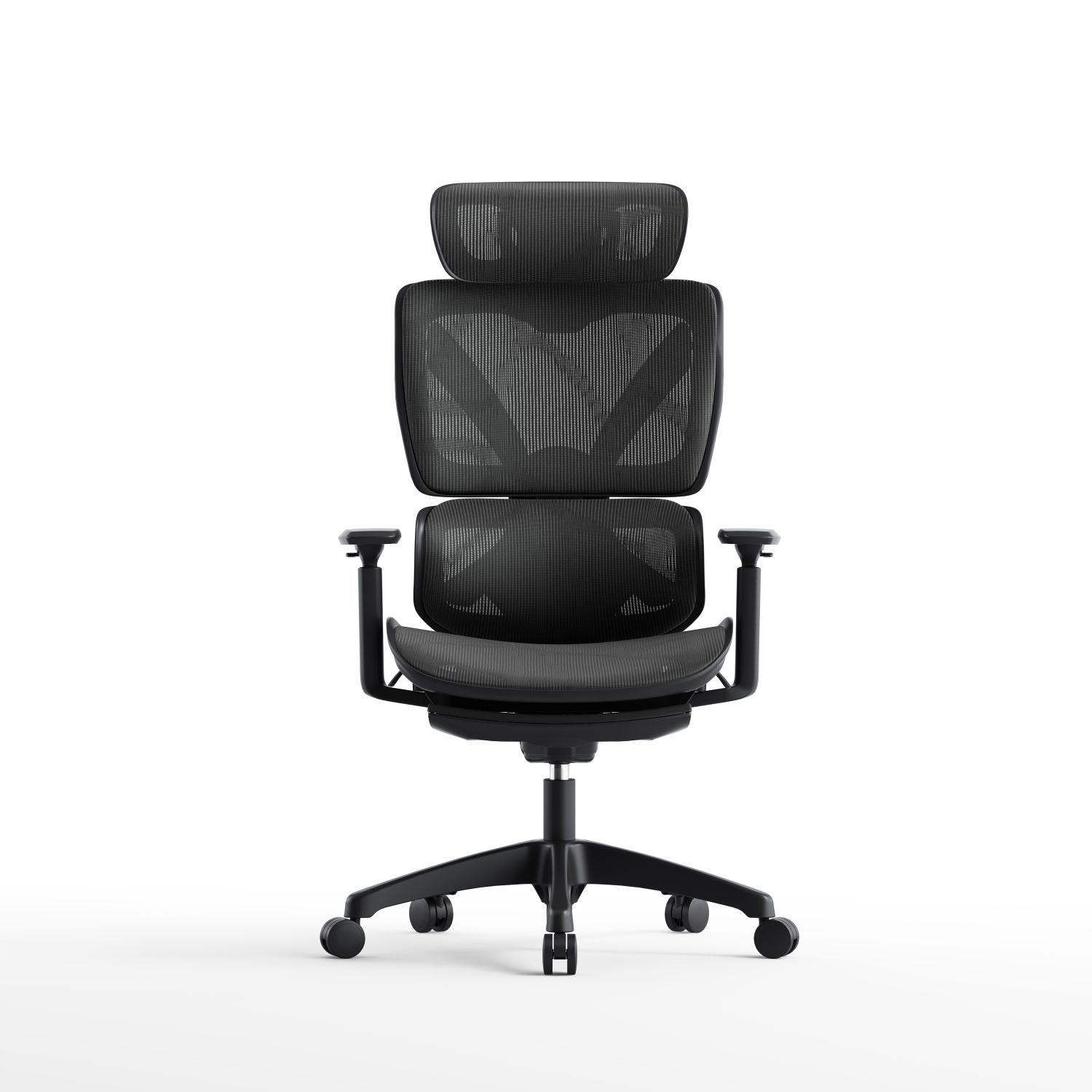 Fotel ergonomiczny z podnóżkiem Elton