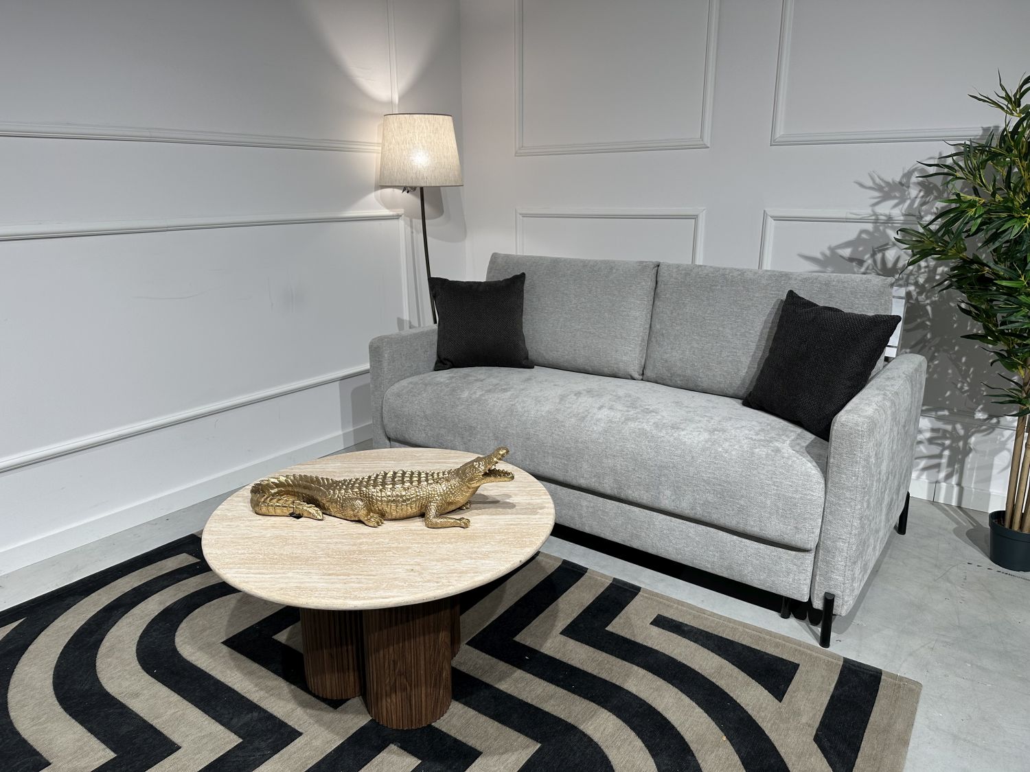 Sofa Baldi z funkcją spania PUMA i pojemnikiem na pościel od Zoya 2(140)FS