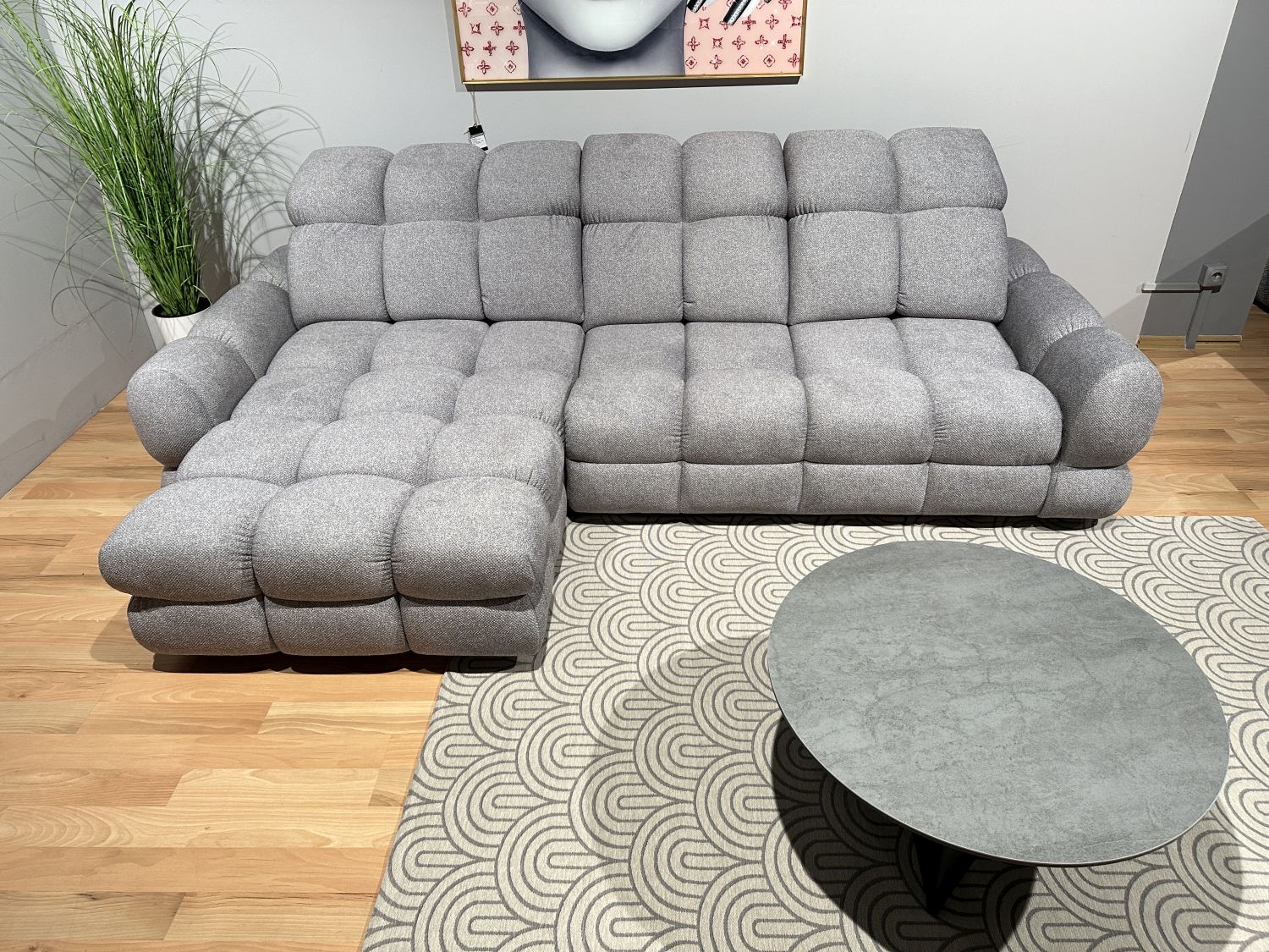 Narożnik z elektrycznie regulowanym siedziskiem Tollo Mini S Wersal 