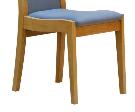 Krzesło Focus lite drewno Tapicerowane