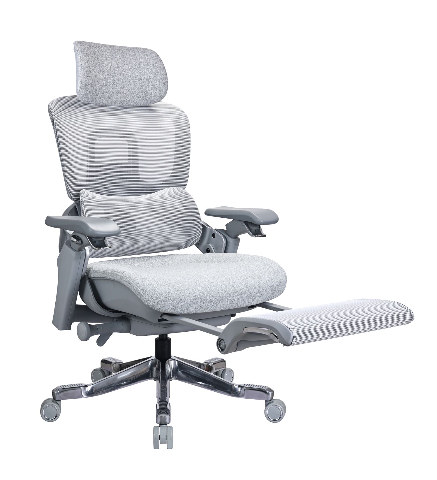 Fotel ergonomiczny biurowy WILLIS szary  RC-1161E 