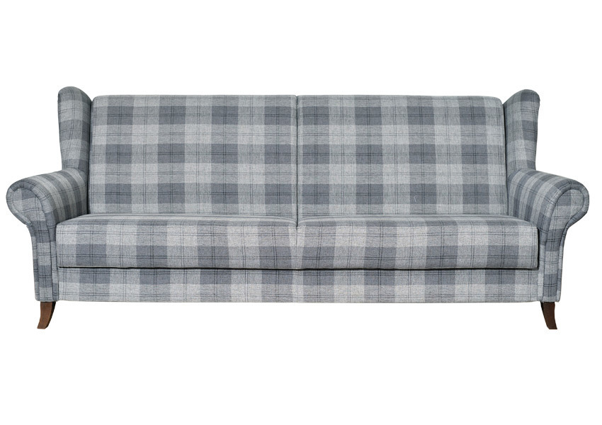 Lincoln kanapa 3-osobowa z funkcją spania uszak w angielskim stylu