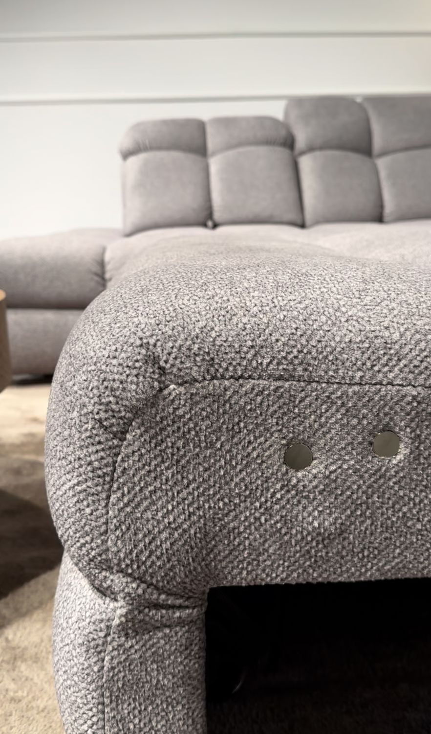 Narożnik z elektrycznie regulowanym siedziskiem Tollo L  Wersal 