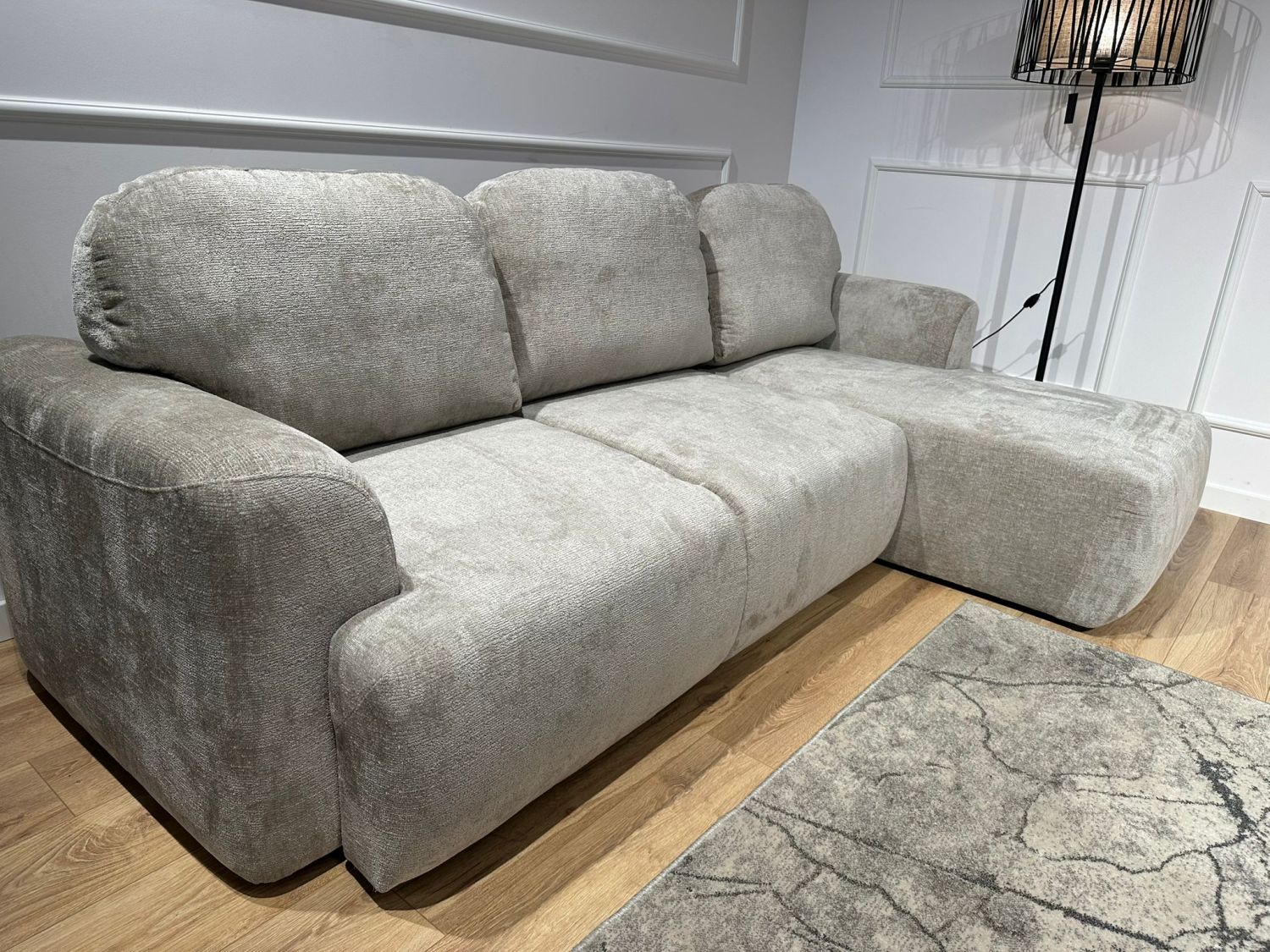 Narożnik rozkładany z pojemnikiem Nabu Comforteo