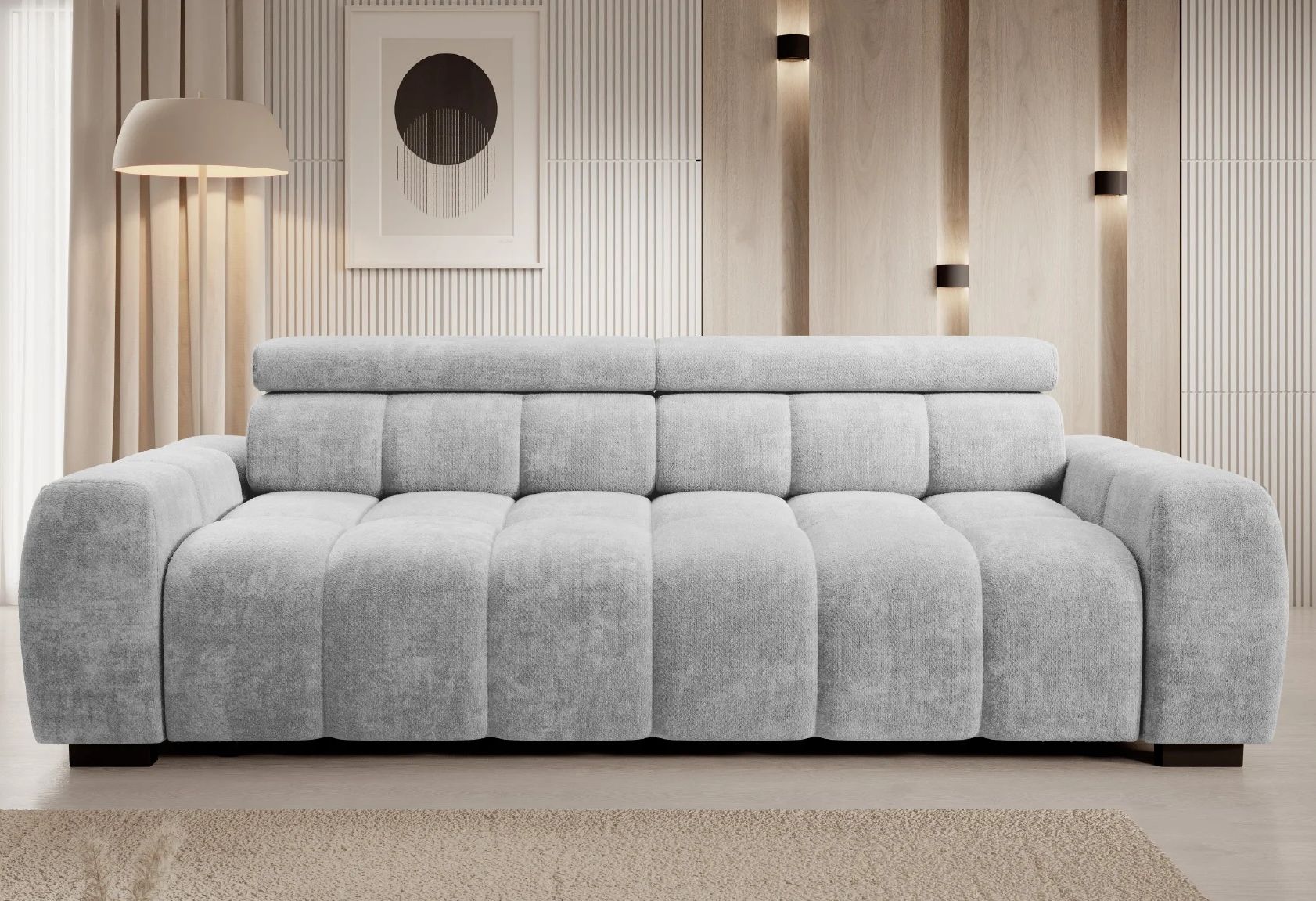 Sofa Bull z elektrycznym wysuwem siedziska Wersal