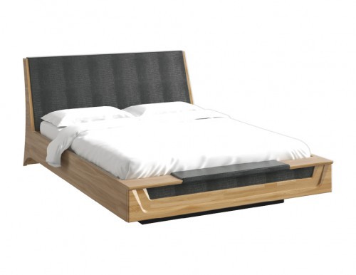 Maganda łóżko z ławeczką Mebin klasyczny styl drewno pojedyncze podwójne