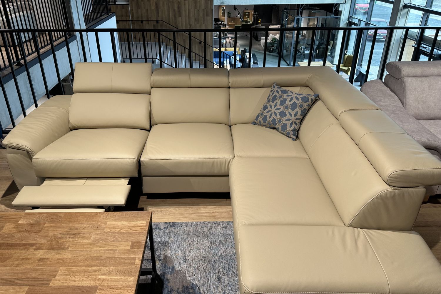Narożnik z funkcja relaks LUPO Des Sofa Line 