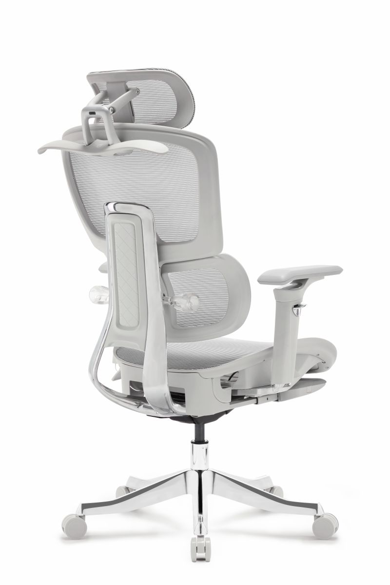 Fotel ergonomiczny biurowy ROXY szary  RC-1149E