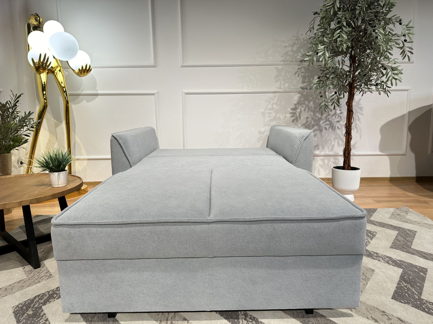 Sofa rozkładana z pojemnikiemim Viki Meblosoft