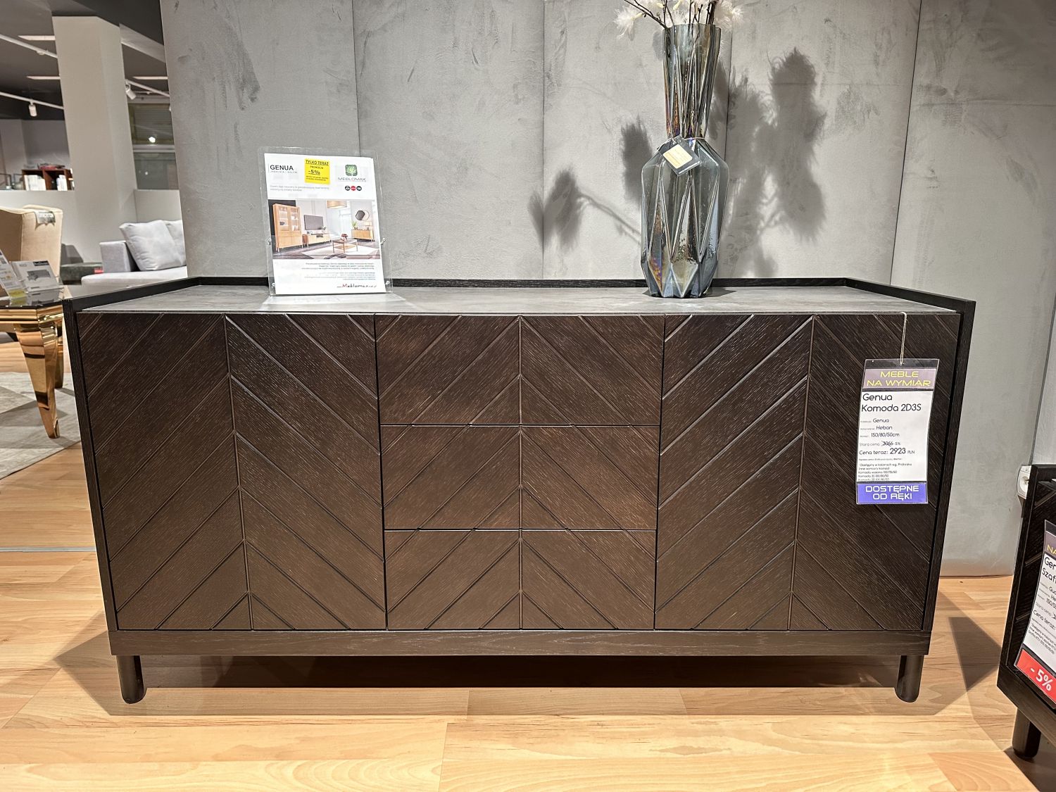 Zestaw mebli GENUA - przecena z ekspozycji -30% Zestaw mebli GENUA - przecena z ekspozycji -30%