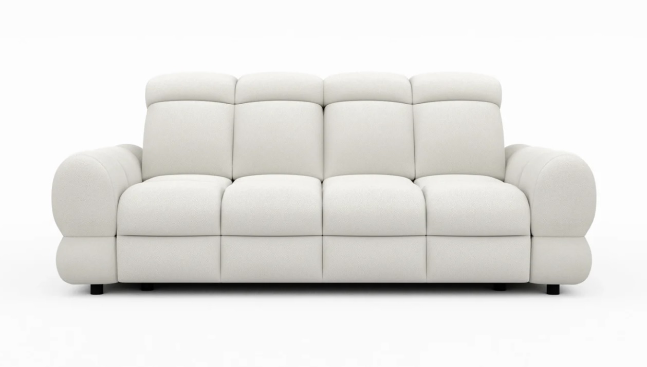 Sofa z elektrycznie regulowanym siedziskiem Tollo 3E Wersal 