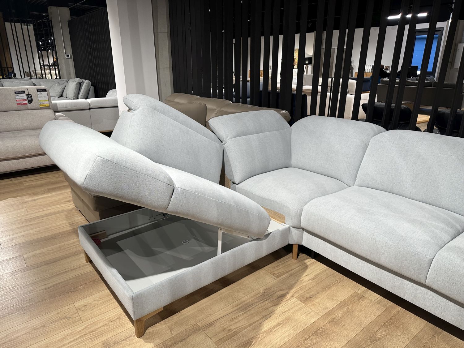 Narożnik MIA z funkcją spania typu włoskiego - przecena z ekspozycji -25%