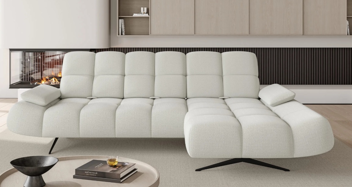 Narożnik z regulowaną głębokością siedziska Prado S Wersal  