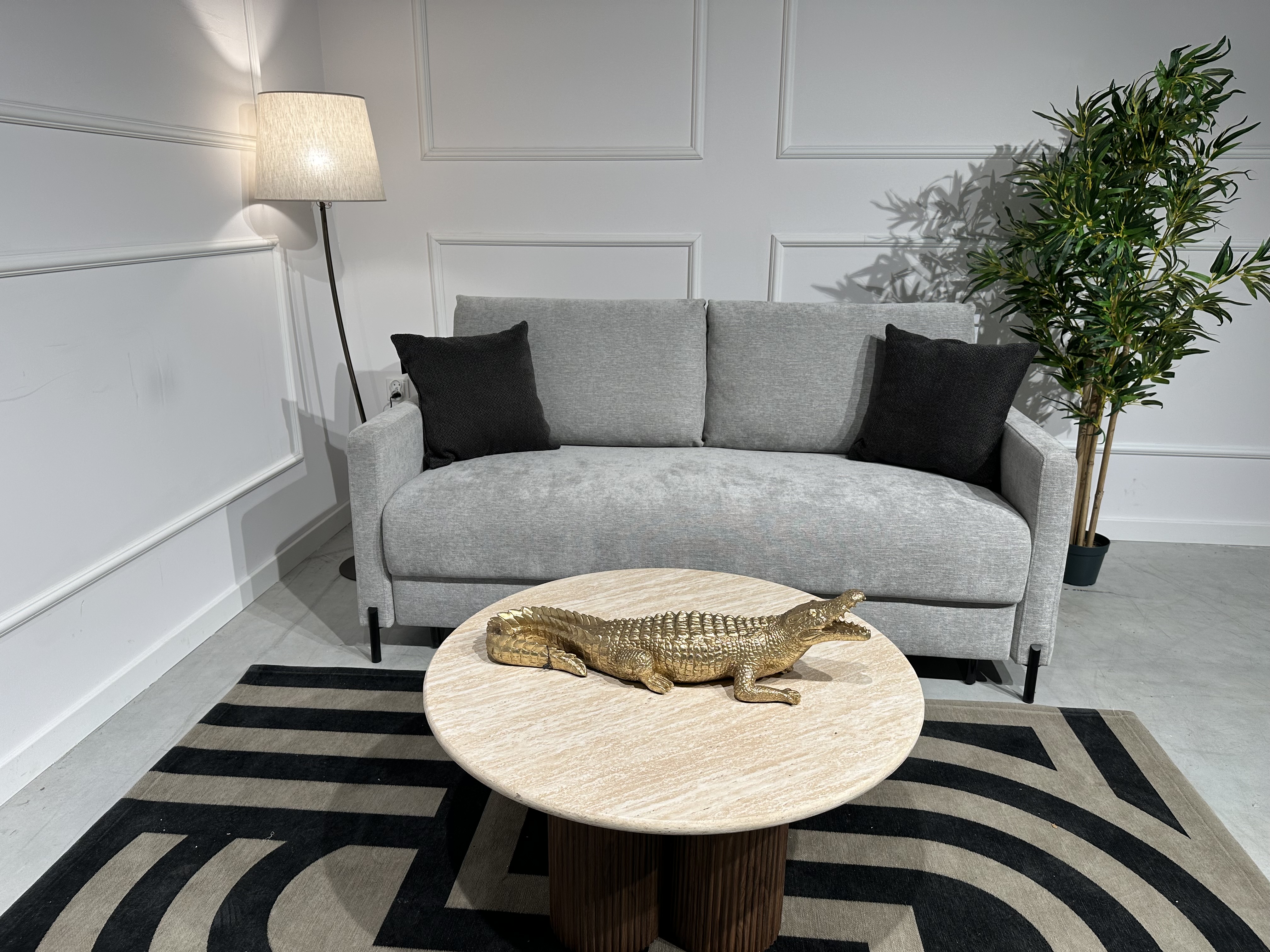 Sofa Baldi z funkcją spania PUMA i pojemnikiem na pościel od Zoya 2(140)FS